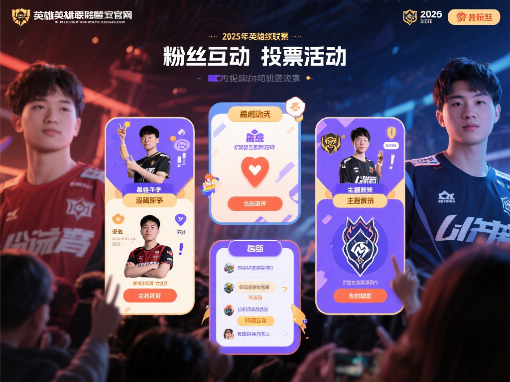 2025英雄联盟赛事官网推出粉丝互动投票活动火热开启